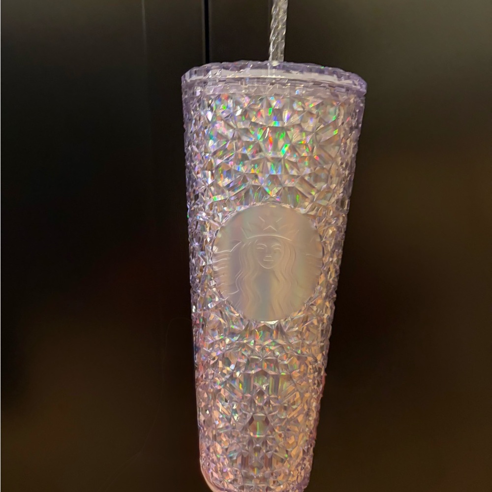 Starbucks Iridescent Textured Tumbler with Straw